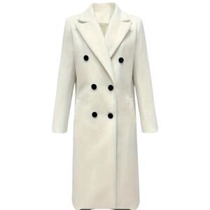 Good quality Stylish Double-Breasted Warm Winter & Fall Long Sleeve Casual Coat